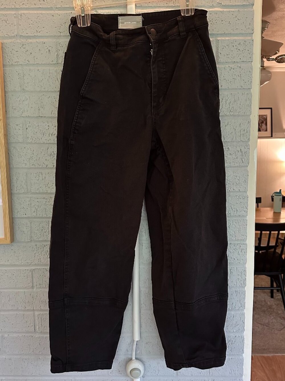 Everlane The Utility Barrel Pant Black Size 4